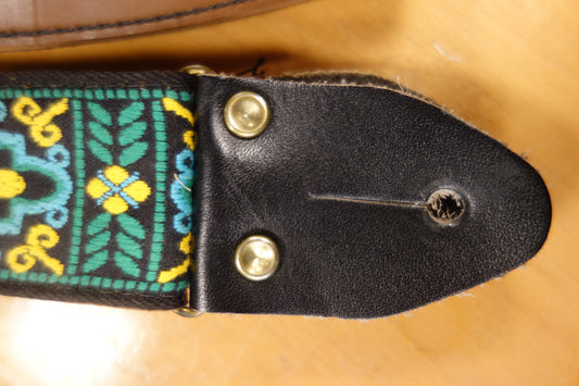 Vintage NOS 60/70s guitar strap Ace Style #25