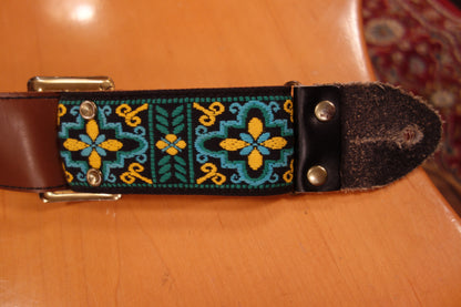 Vintage NOS 60/70s guitar strap Ace Style #25