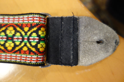 Vintage used 60/70s guitar strap Ace Style #27