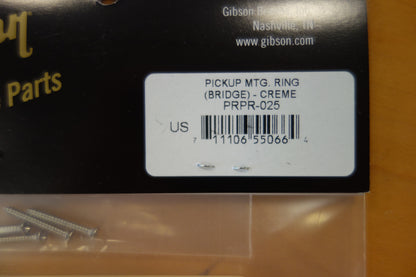Gibson PRPR-025 Pickup Mounting Ring (3/8", Bridge) (Cream)