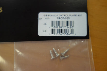 Gibson PRCP-020 SG Control Plate (Black)