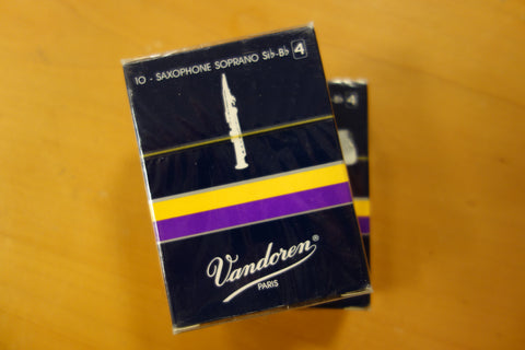 Vandoren SR204 soprano saxophone Bb reeds 2-pack