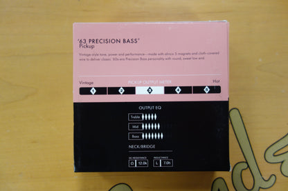 Fender Pure Vintage '63 Precision Bass Pickup, Black