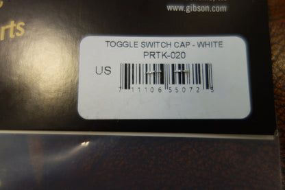 Gibson PRTK-020 Toggle Switch Cap - White