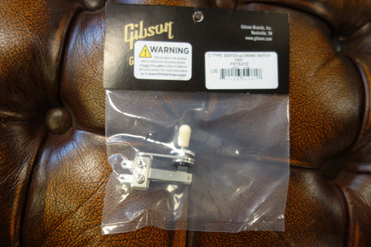 Gibson PSTS-010 Toggle Switch, L-Type (Cream Cap)