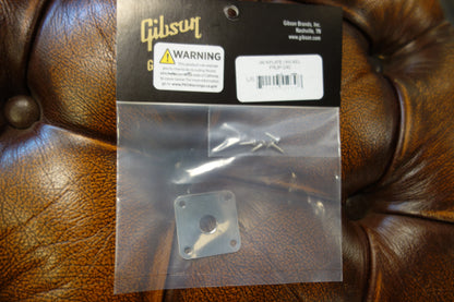 Gibson PRJP-040 Metal Jack Plate (Nickel)