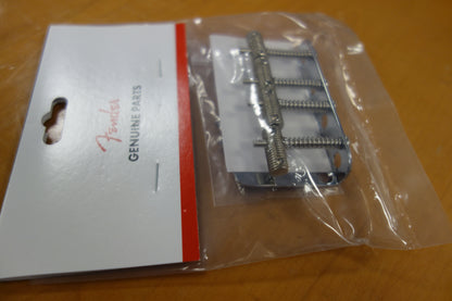 Fender Pure Vintage Bass Bridge Assembly, Nickel/Chrome