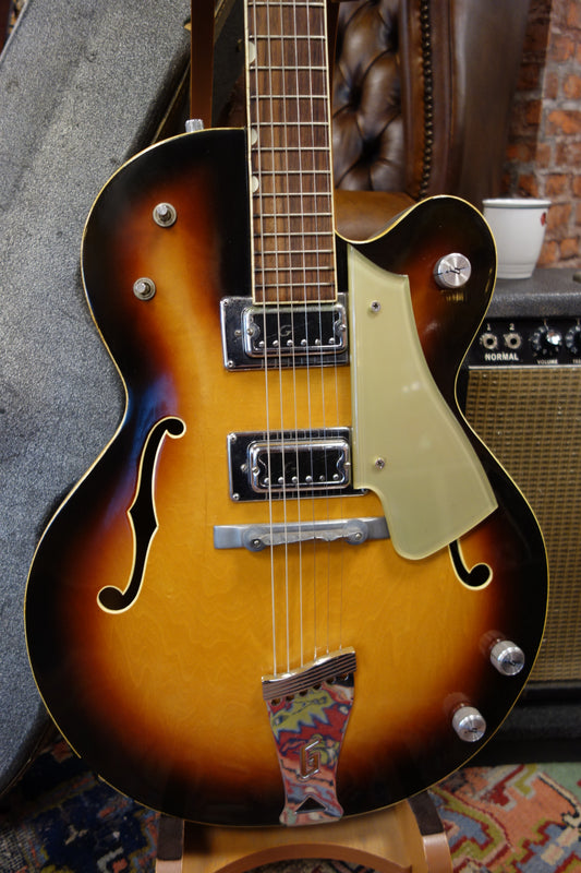 Gretsch 1972 model 7560 Double Anniversary Sunburst OHSC