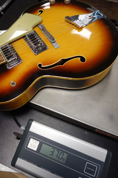 Gretsch 1972 model 7560 Double Anniversary Sunburst OHSC