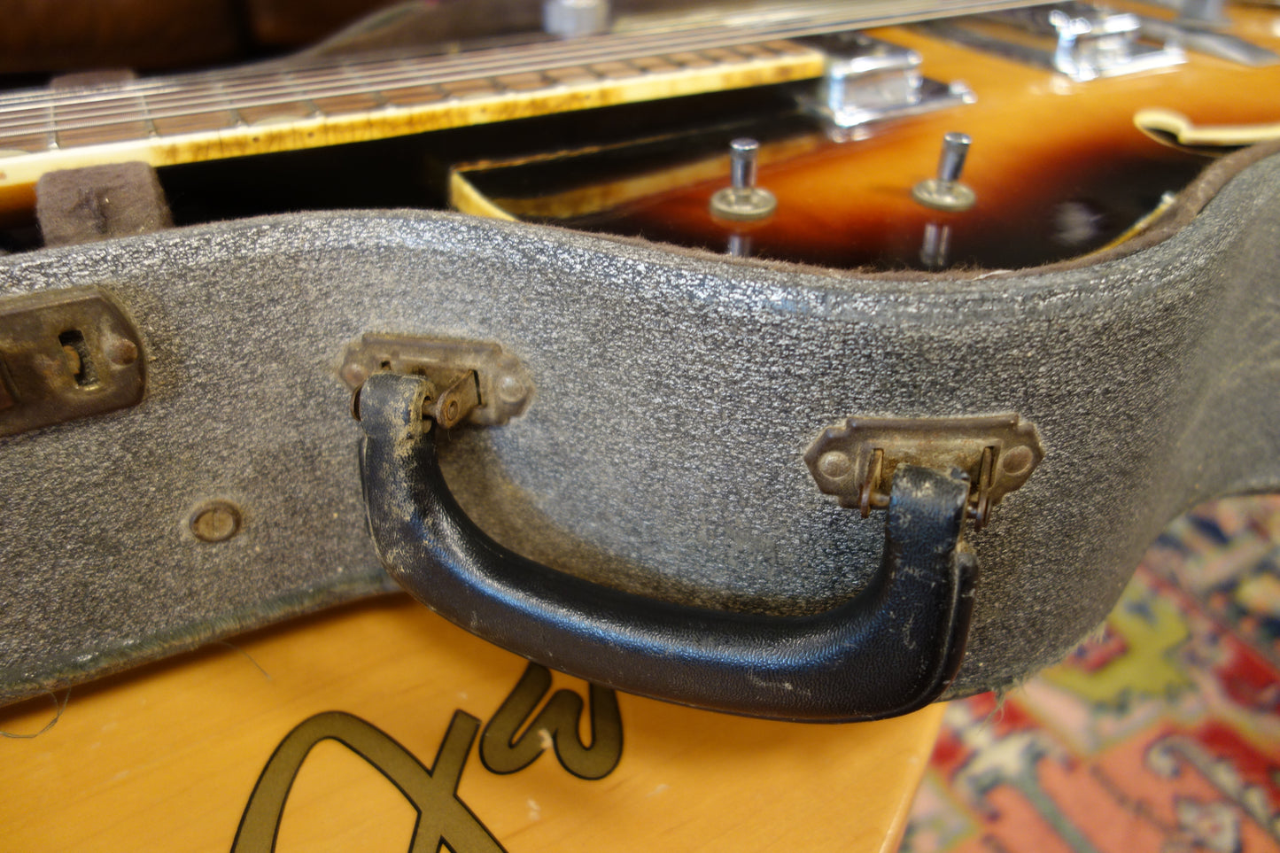 Gretsch 1972 model 7560 Double Anniversary Sunburst OHSC