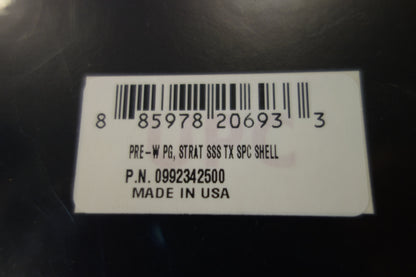 Fender Pre-Wired Strat Pickguard, Custom Shop Texas Special SSS