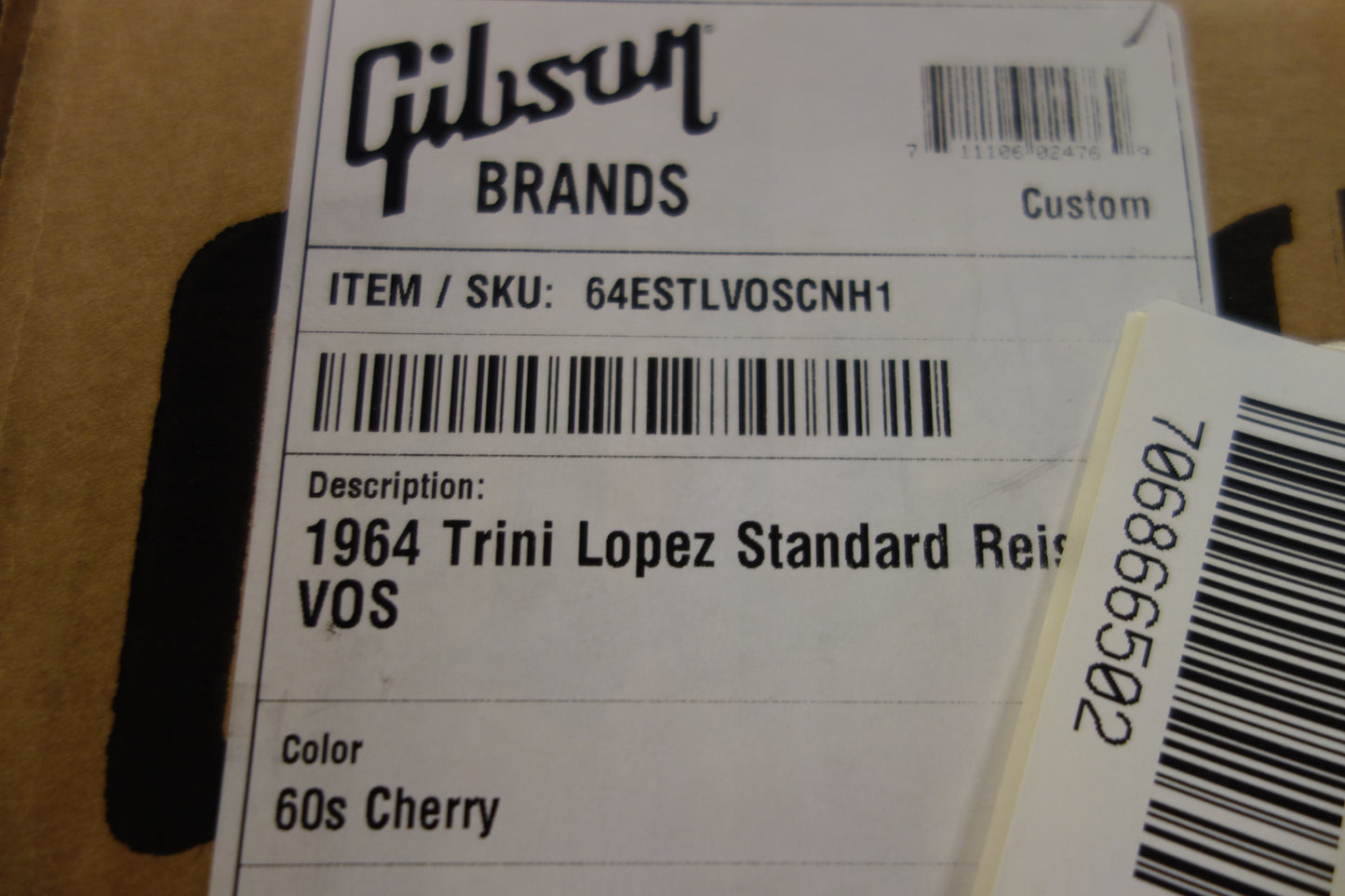 Gibson 1964 Trini Lopez Standard Reissue VOS 60s Cherry