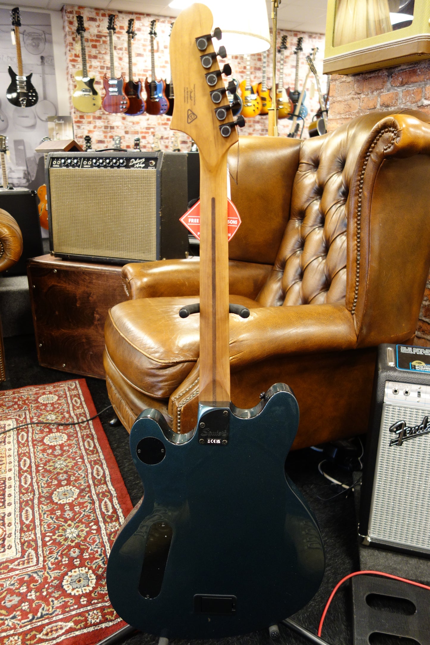 Squier Contemporary Starcaster Gunmetal Metallic