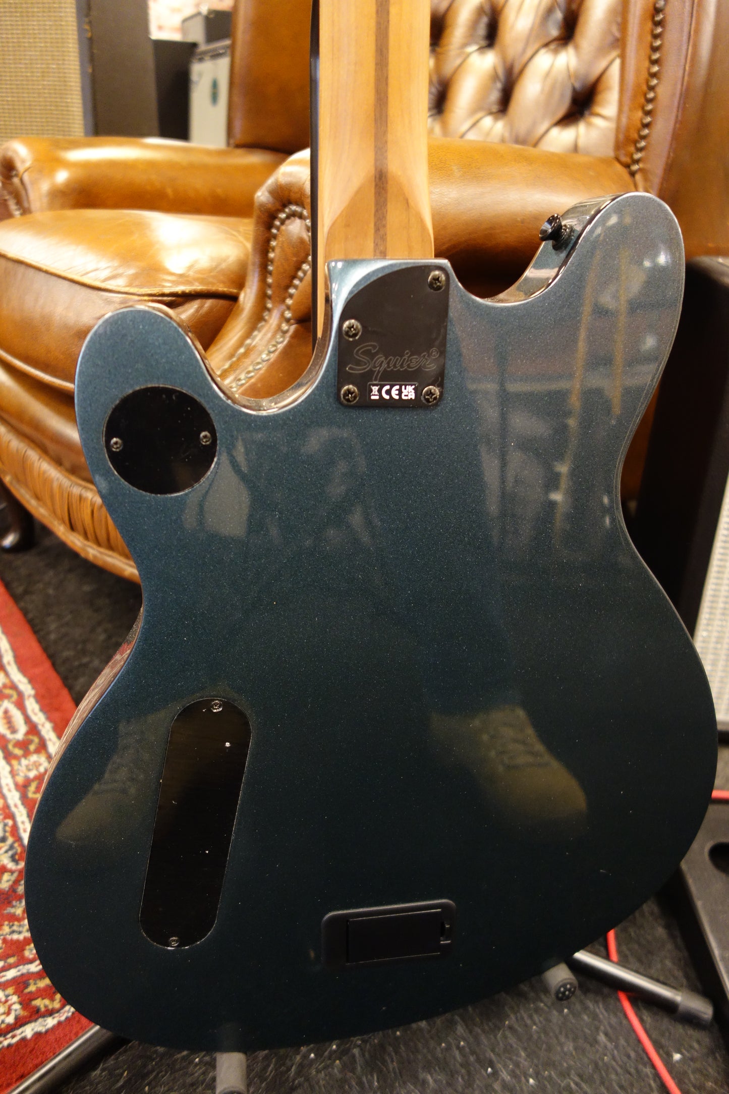 Squier Contemporary Starcaster Gunmetal Metallic