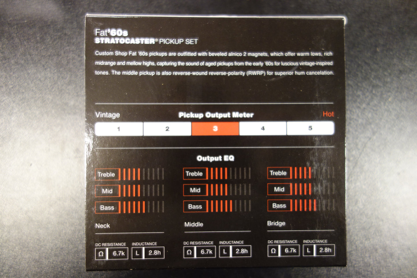 Fender Custom Shop Fat '60s Stratocaster Pickups