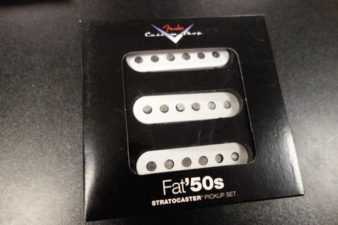 Fender Custom Shop Fat '50s Stratocaster Pickups, (3)
