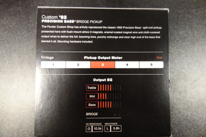 Fender Custom Shop '62 Precision Bass Pickup, Black