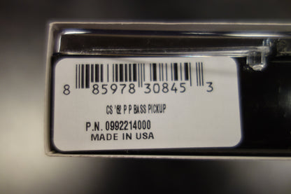 Fender Custom Shop '62 Precision Bass Pickup, Black