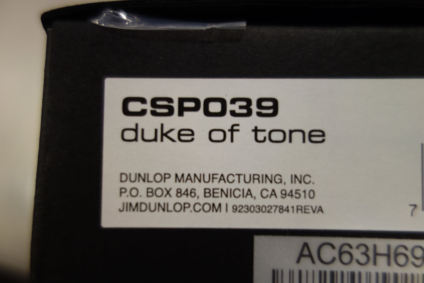 MXR CSP039 Duke of Tone