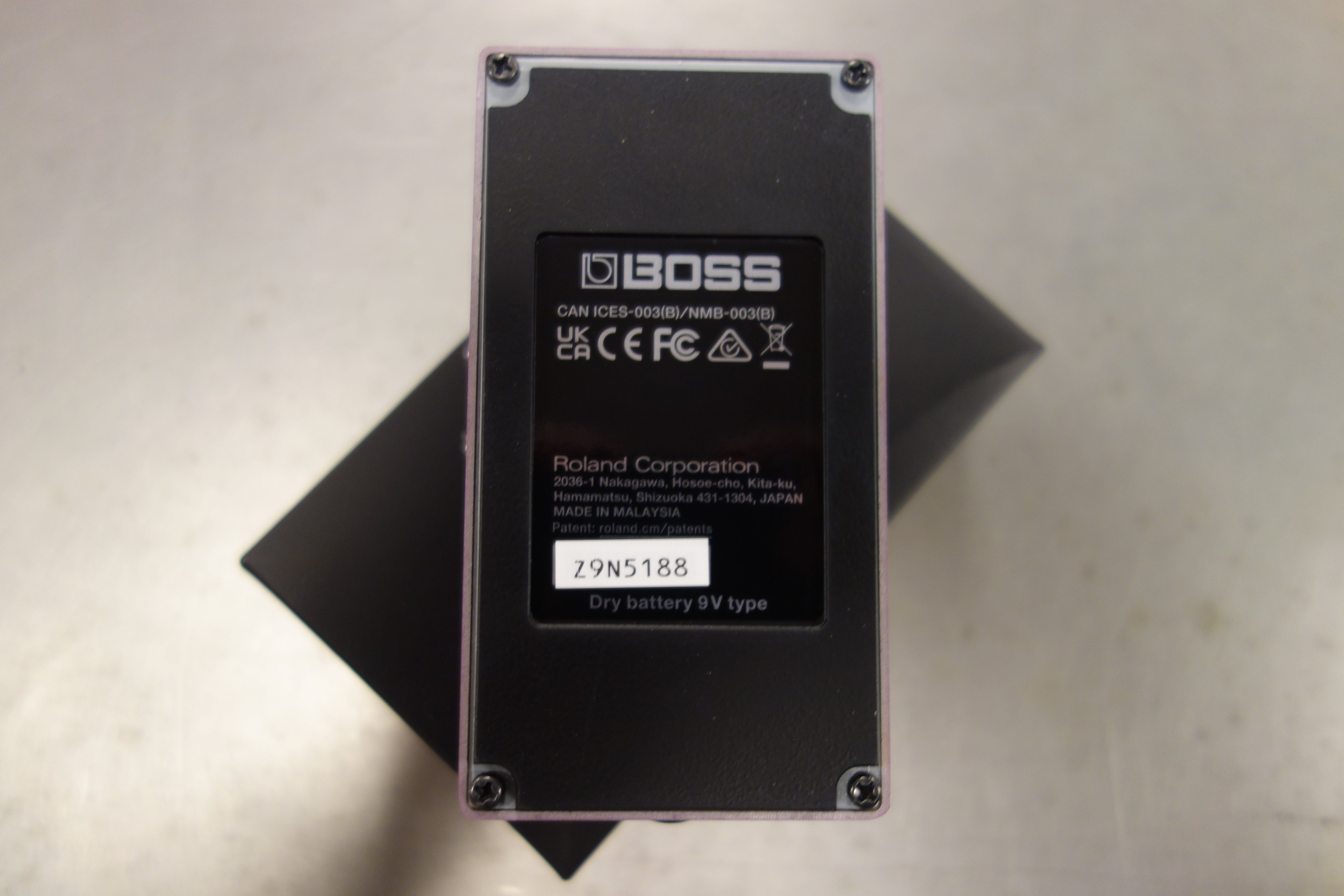 Boss BF-3 Flanger – Dirk Witte