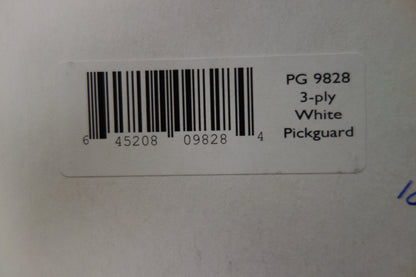 Allparts PG 9828 3-Ply White Pickgaurd Jazzmaster