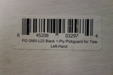 Allparts PG 0560-L23 Black 1-Ply Pickguard for Tele Left-Hand