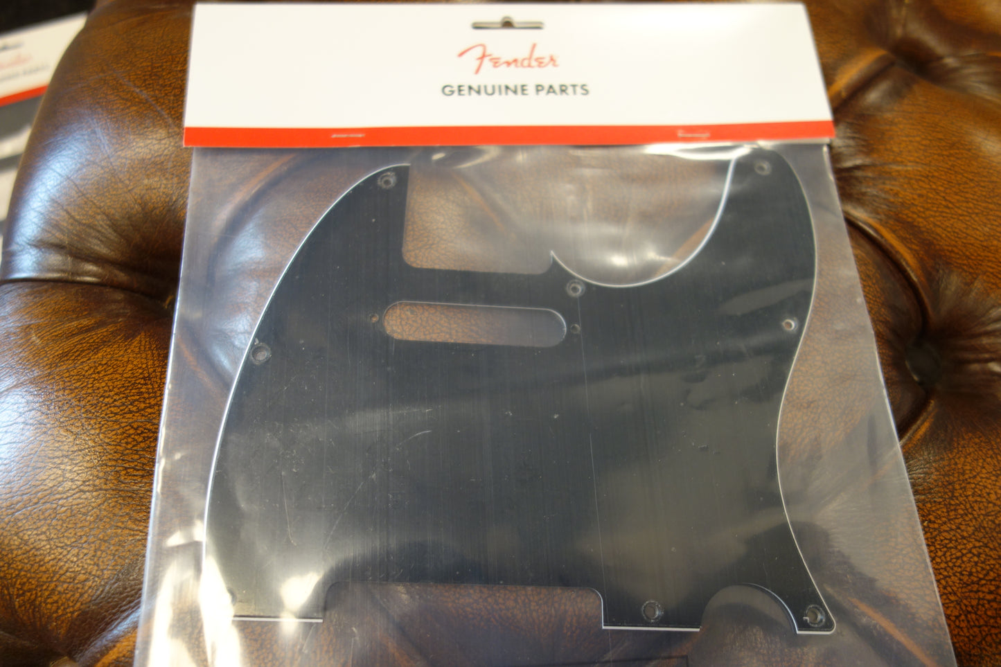Fender Pickguard Telecaster 8-Hole Mount Black 3-Ply