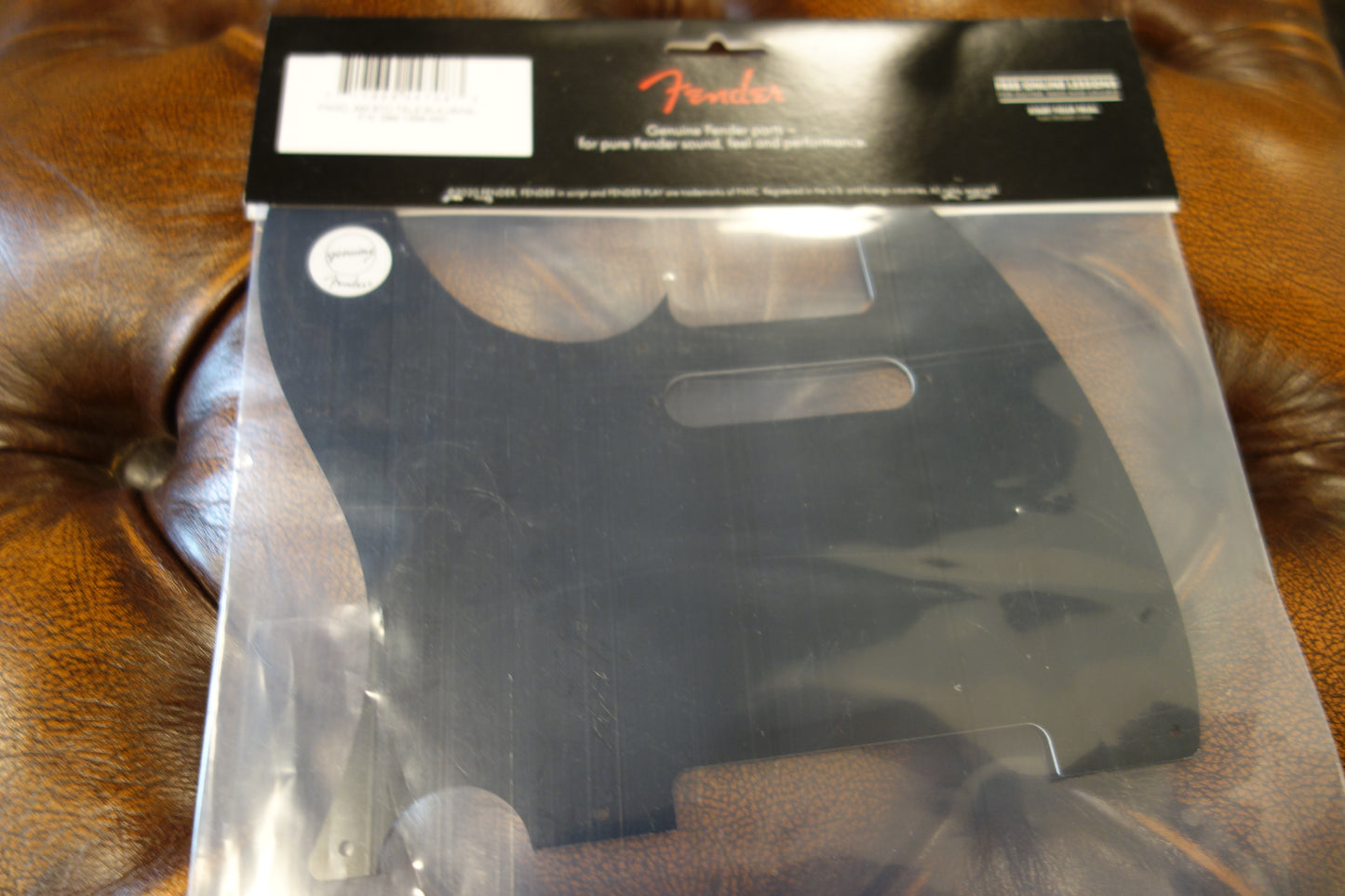 Fender Pickguard Telecaster 8-Hole Mount Black 3-Ply
