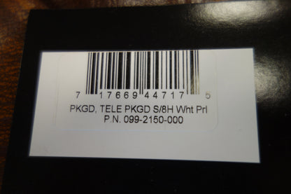 Fender Pickguard, Telecaster®, 8-Hole Mount, White Pearl, 4-Ply