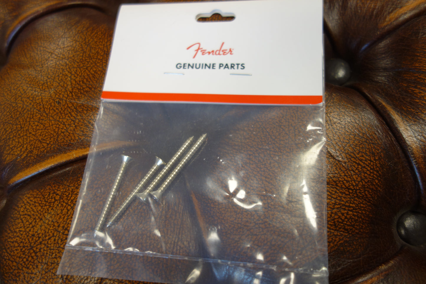 Fender Neck Mounting Screws (4) (Chrome)