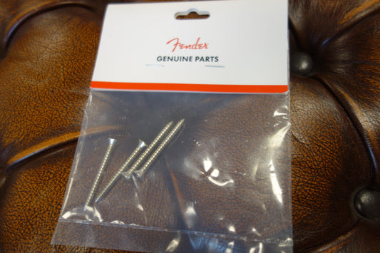 Fender Neck Mounting Screws (4) (Chrome)