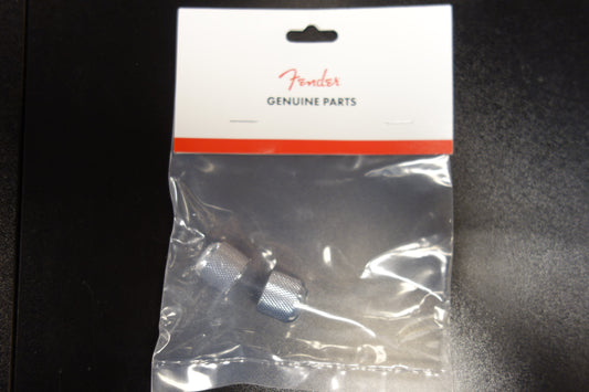 Fender Telecaster/Precision Bass Dome Knobs (Chome) (2)