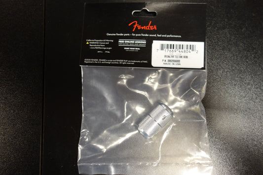 Fender Telecaster/Precision Bass Dome Knobs (Chome) (2)