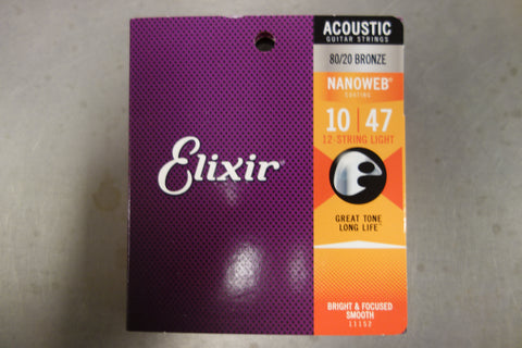 Elixir CEL 11152 12-String Light 10-47 / 10-27