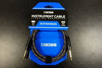 Boss BIC-5 5FT / 1,5 m Instrument Cable, Straight/Straight 1/4 Jack
