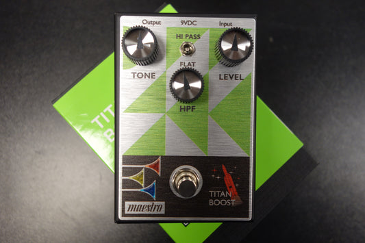 Maestro Titan Boost Effects Pedal