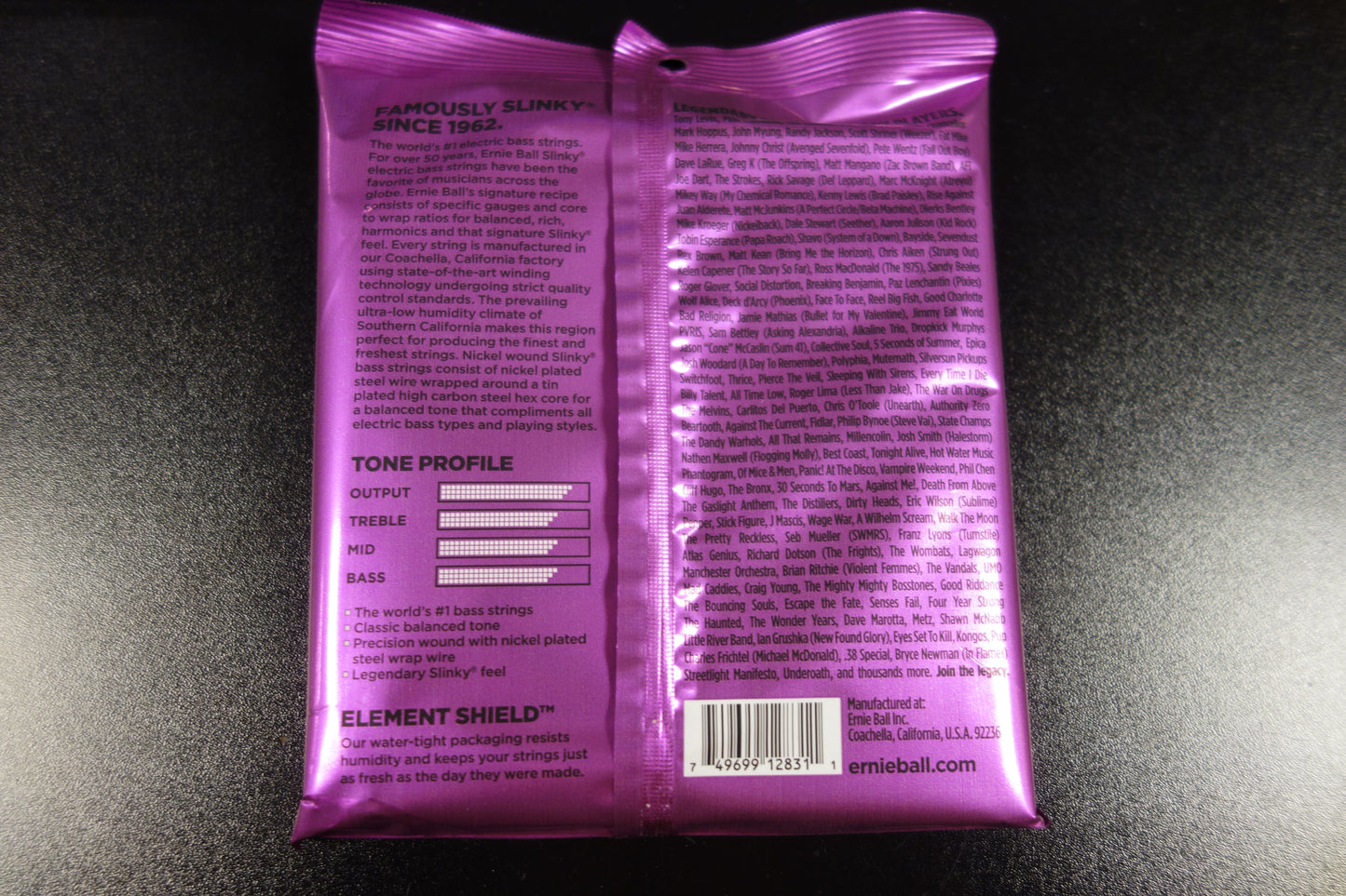 Ernie Ball 2831 Power Slinky 55-110 Bass Strings