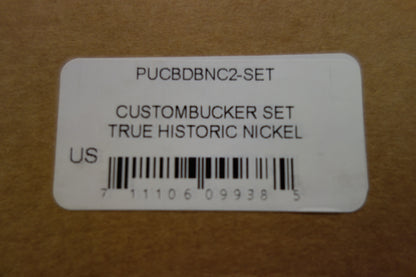 Gibson Custombuckers True Historic Nickel Covers Pickup Set (2 Pickups)