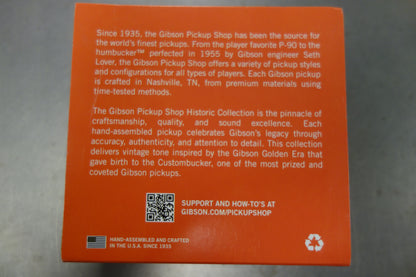 Gibson Custombuckers True Historic Nickel Covers Pickup Set (2 Pickups)