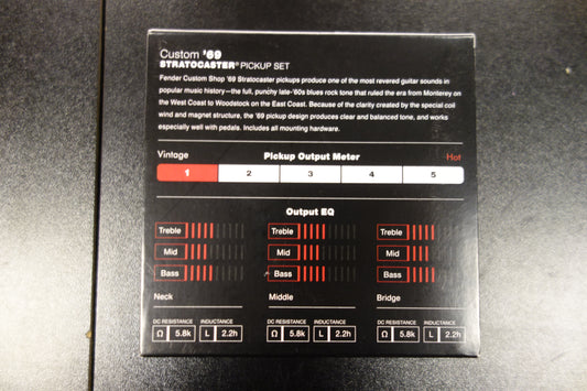 Fender Custom Shop Custom '69 Strat Pickups, (3)