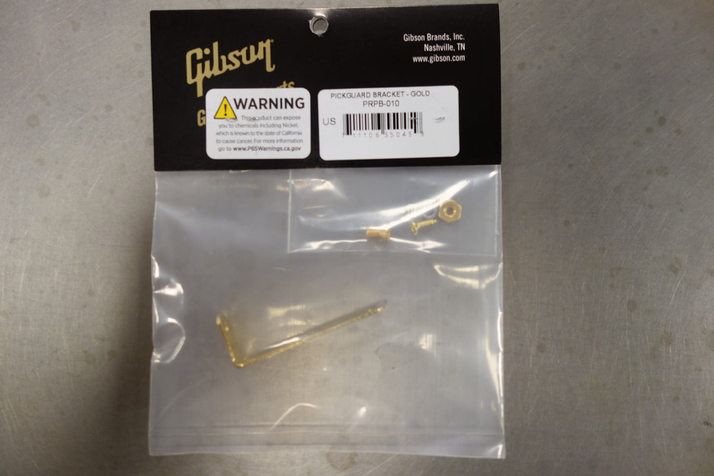Gibson PRPB-010 Pickguard Mounting Bracket (Gold)