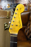 Fender '61 Strat Heavy Relic - Aged Vintage White over 3-Color Sunburst
