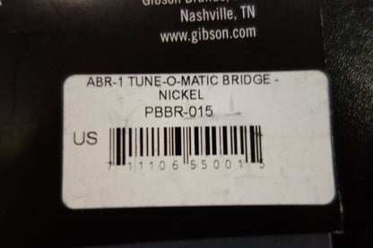 Gibson PBBR-015 ABR-1 Bridge (Nickel)