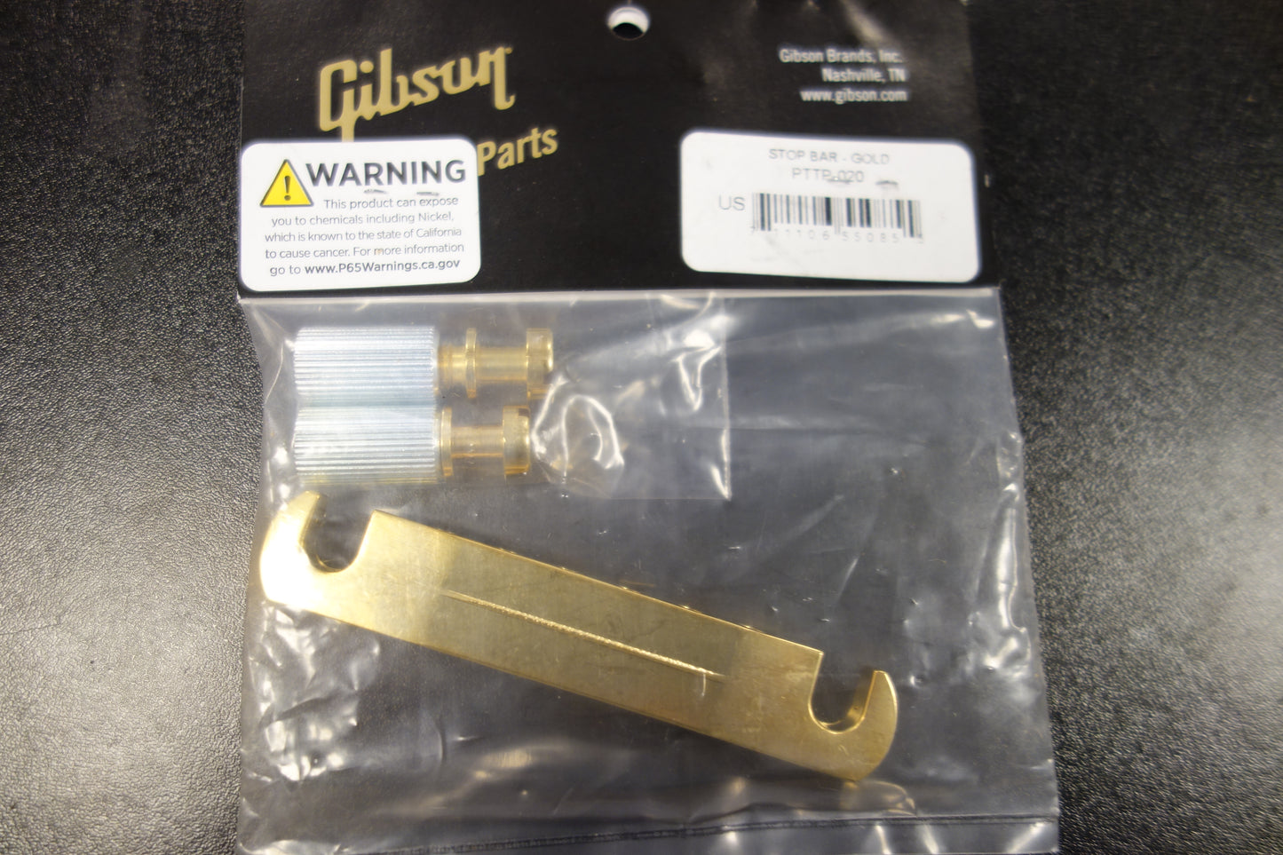 Gibson PTTP-020 Stop Bar Tailpiece (Gold)