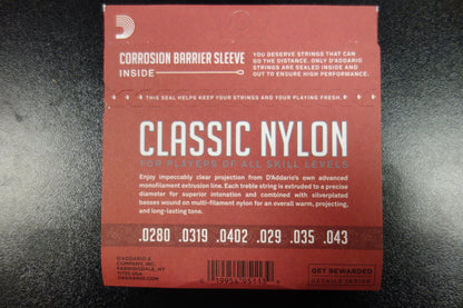 D'addario EJ-27 Classic Nylon Normal Tension