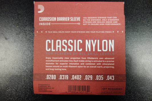 D'addario EJ-27 Classic Nylon Normal Tension