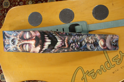 Perri's Leathers LTD P35TJ-668 guitar strap Limited Tatto Johnny Series