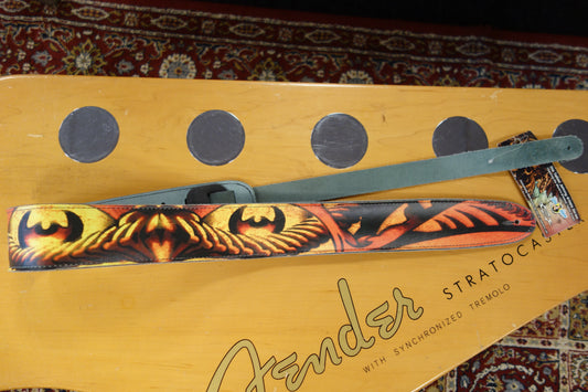 Perri's Leathers LTD P25TJ-2735 guitar strap Limited Tatto Johnny Series