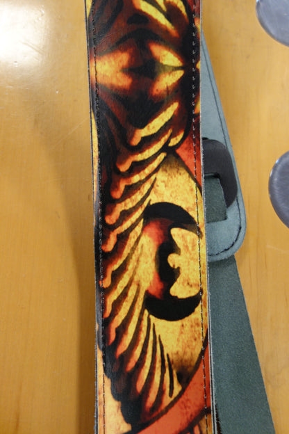 Perri's Leathers LTD P25TJ-2735 guitar strap Limited Tatto Johnny Series