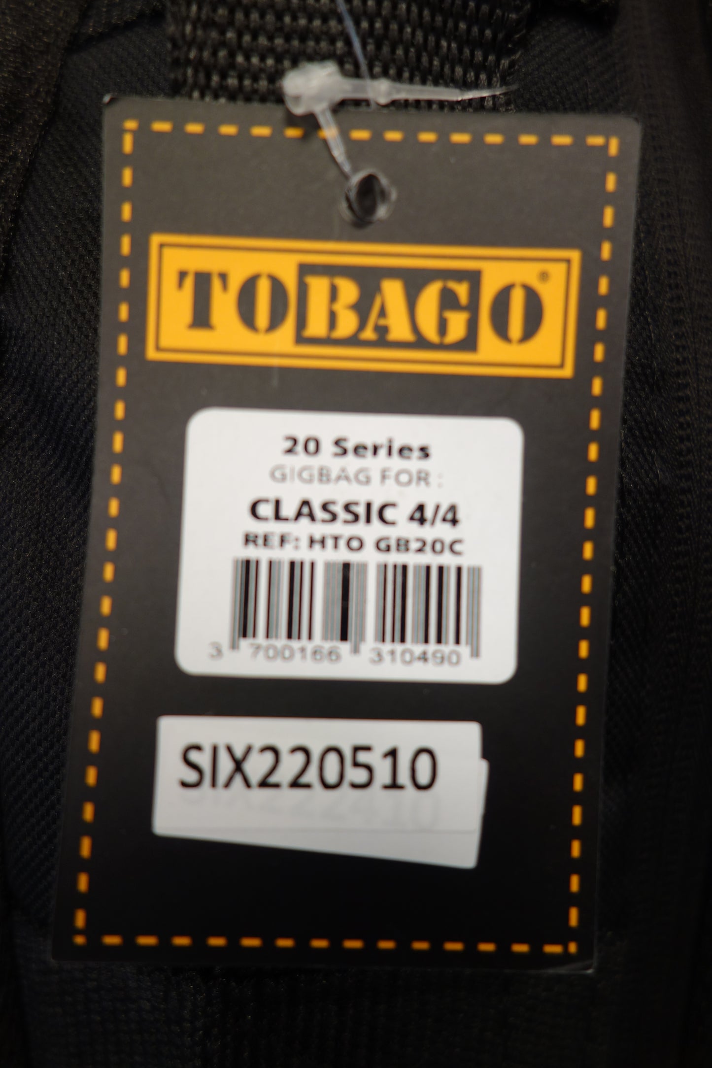 Tobago GB20C Classical guitar gigbag 4/4 size
